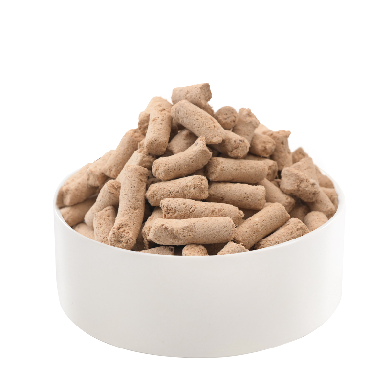 Freeze dried raw meat strips OEM product