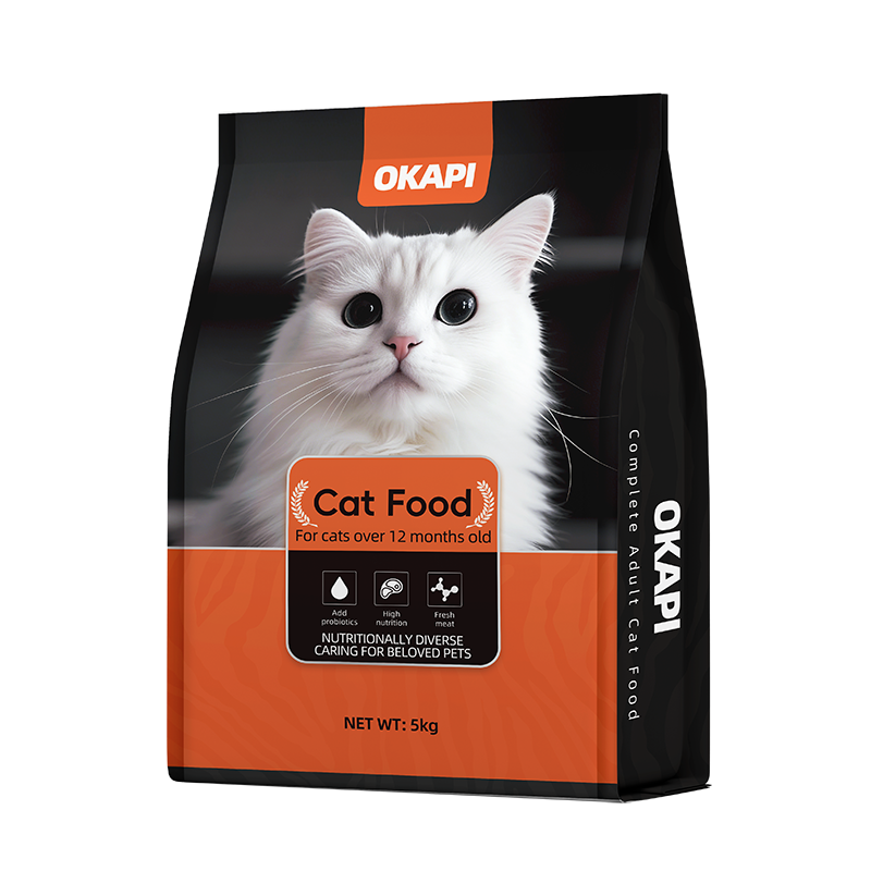 Adult cat food private label bag