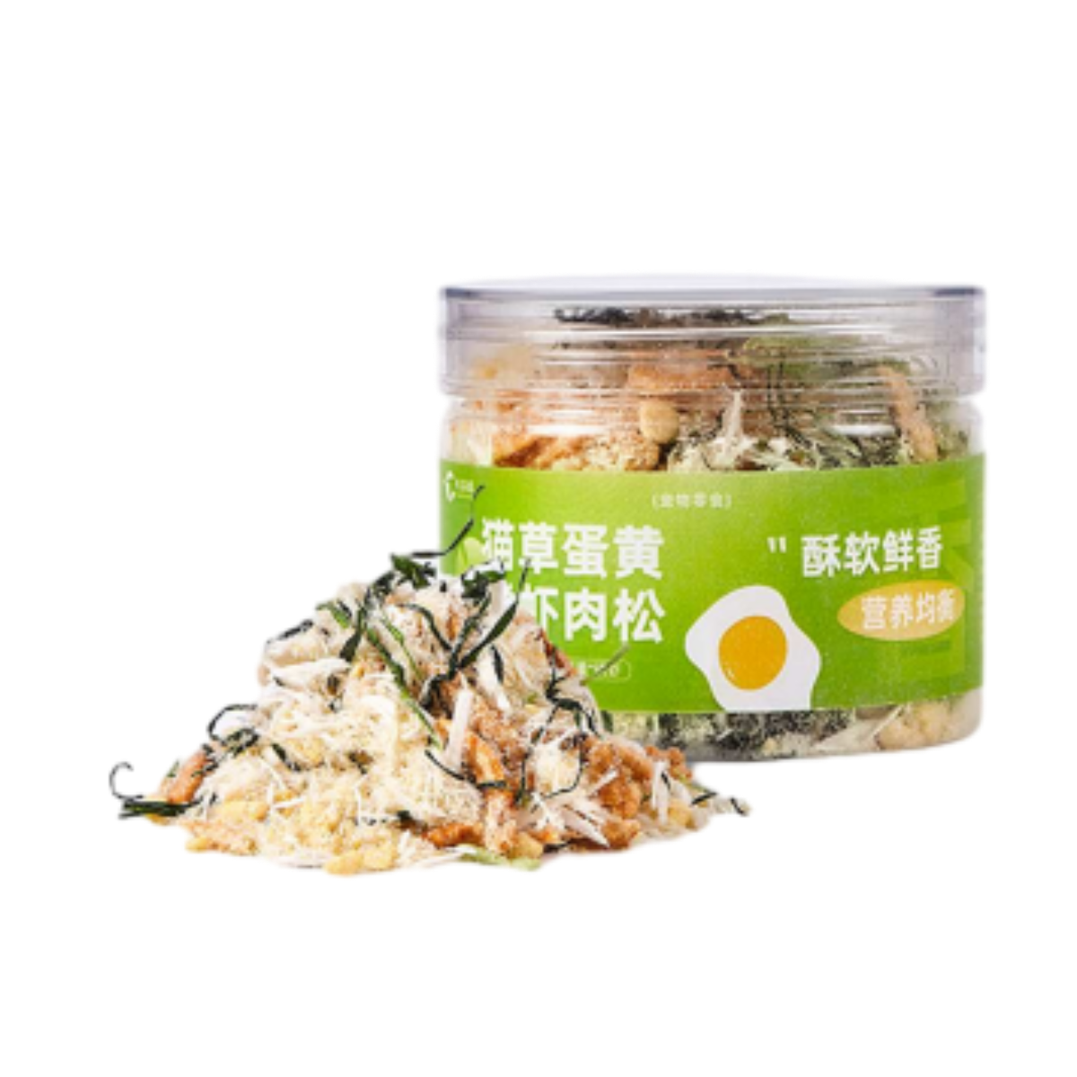 Egg yolk chicken floss private label pet treat