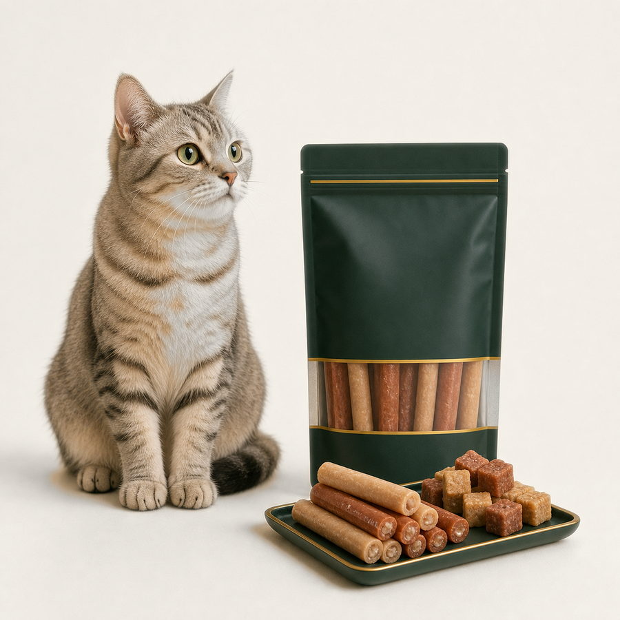 Premium cat treats OEM private label product with cat