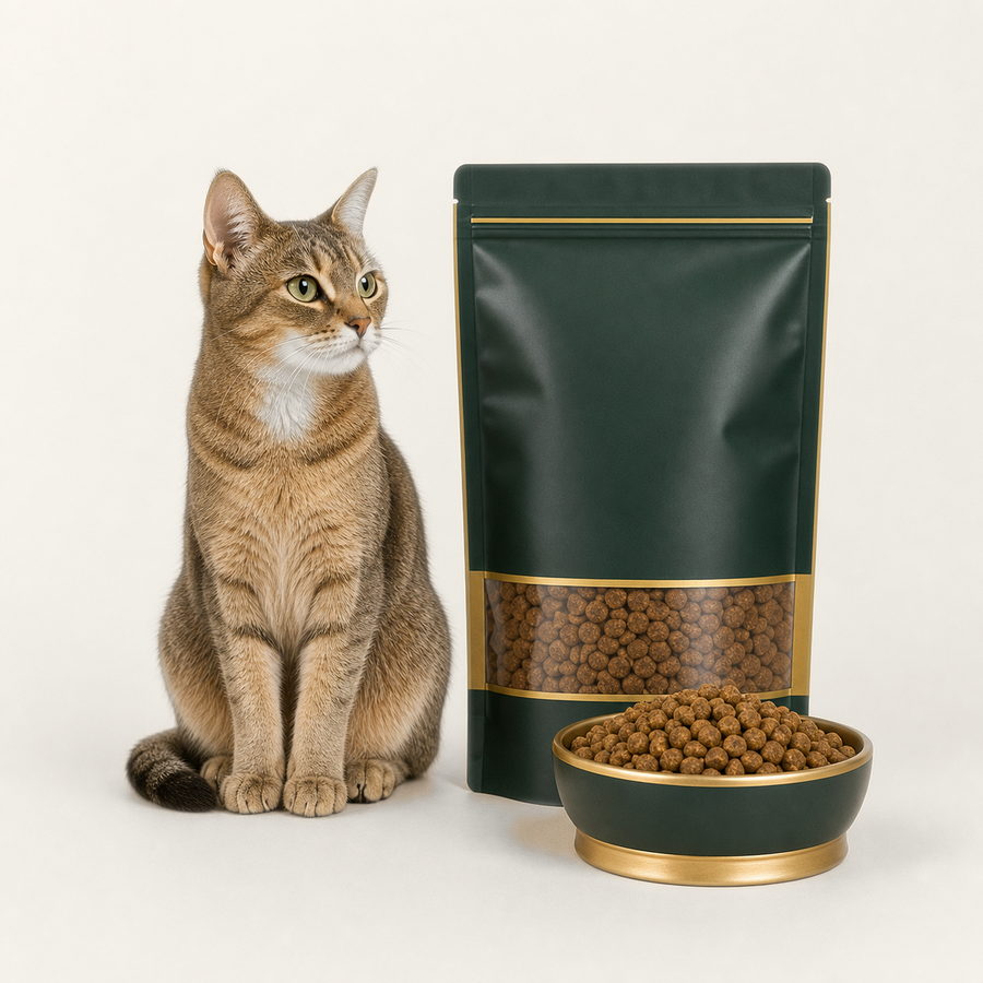 Premium dry cat food OEM private label product with cat